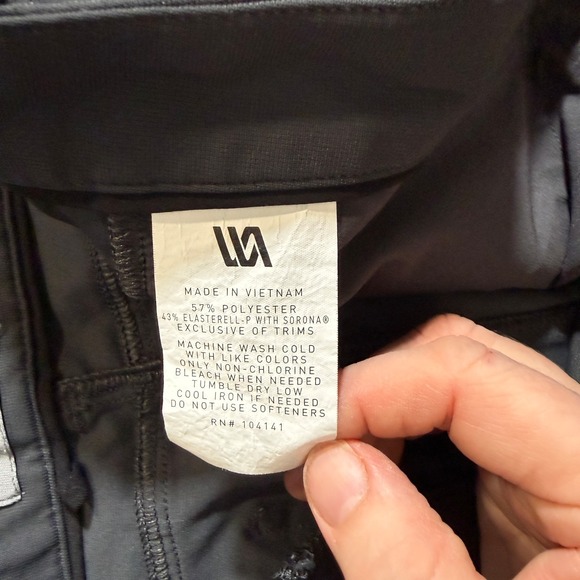 VRST Pants Mens 38x32 Gray Limitless 4-Way Stretch 5 Pocket Athletic Fit - Picture 9 of 11